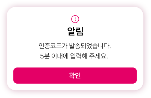 문자 인증